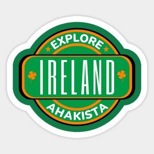 Ahakista, Ireland - Irish Town Sticker